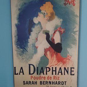 Canvas Print Sarah Bernhardt La Diaphane (luminesce)